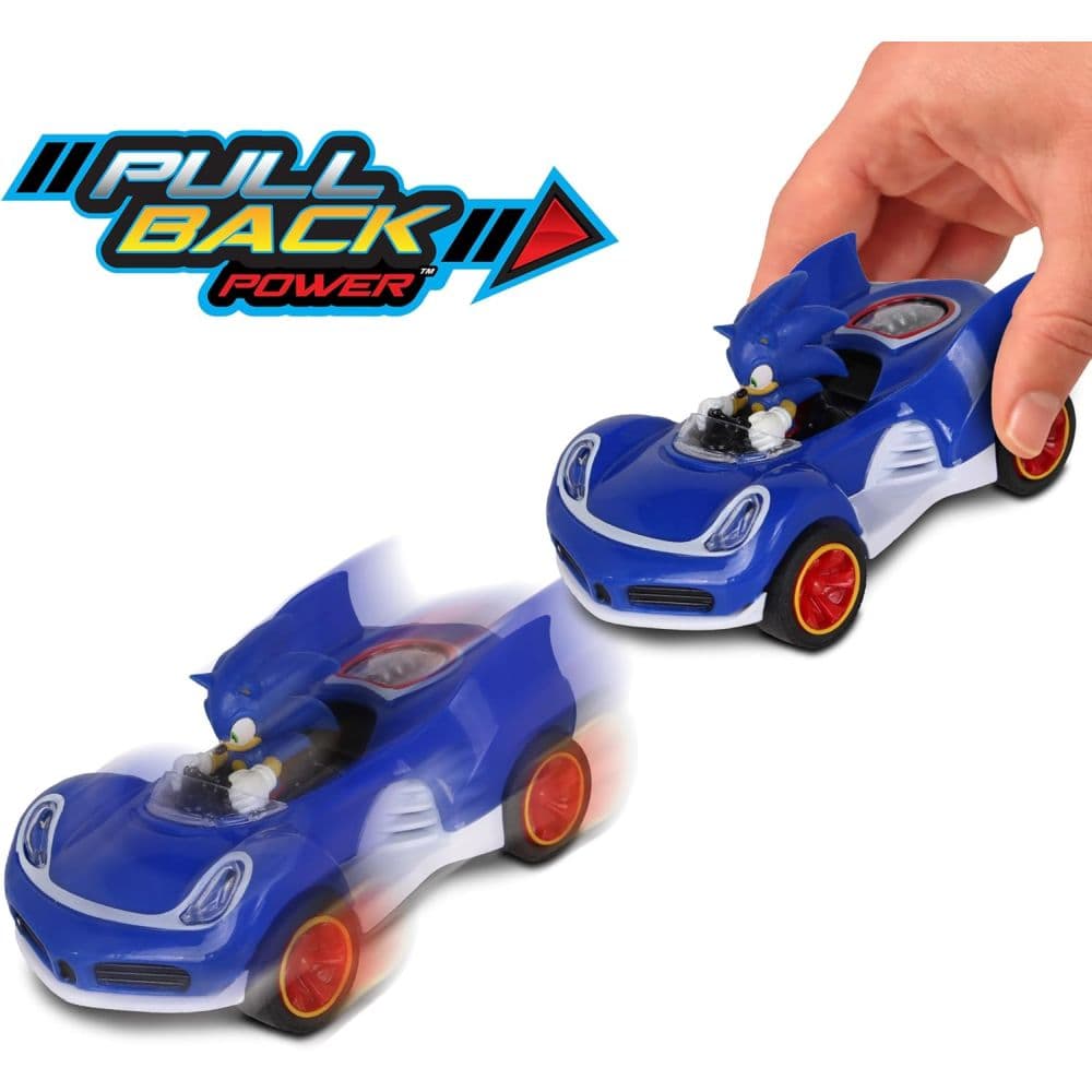 Sonic the Hedgehog Pull Back Racer Third Alternate Image