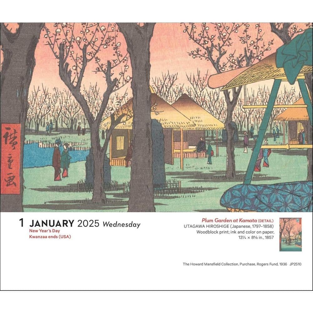 Art 365 Days at the MET 2025 Desk Calendar Third Alternate Image