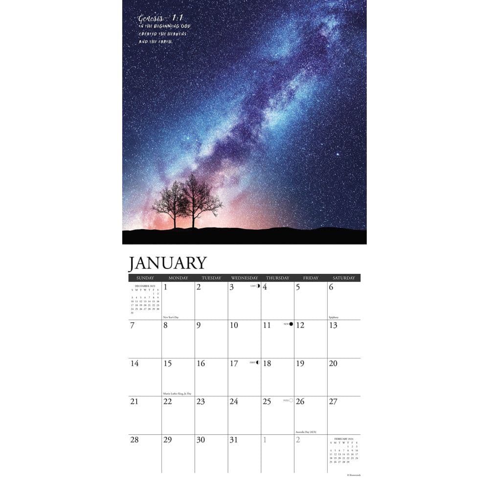 Gods Palette 2024 Wall Calendar