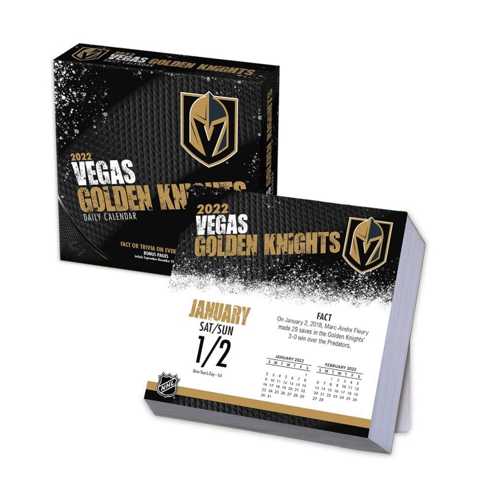 Vegas Golden Knights 2022 calendars