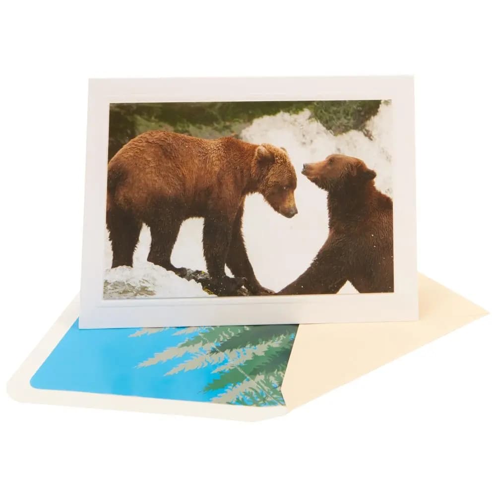 Photo Bear Friends Blank Card Sixth Alternate Image width=&quot;1000&quot; height=&quot;1000&quot;