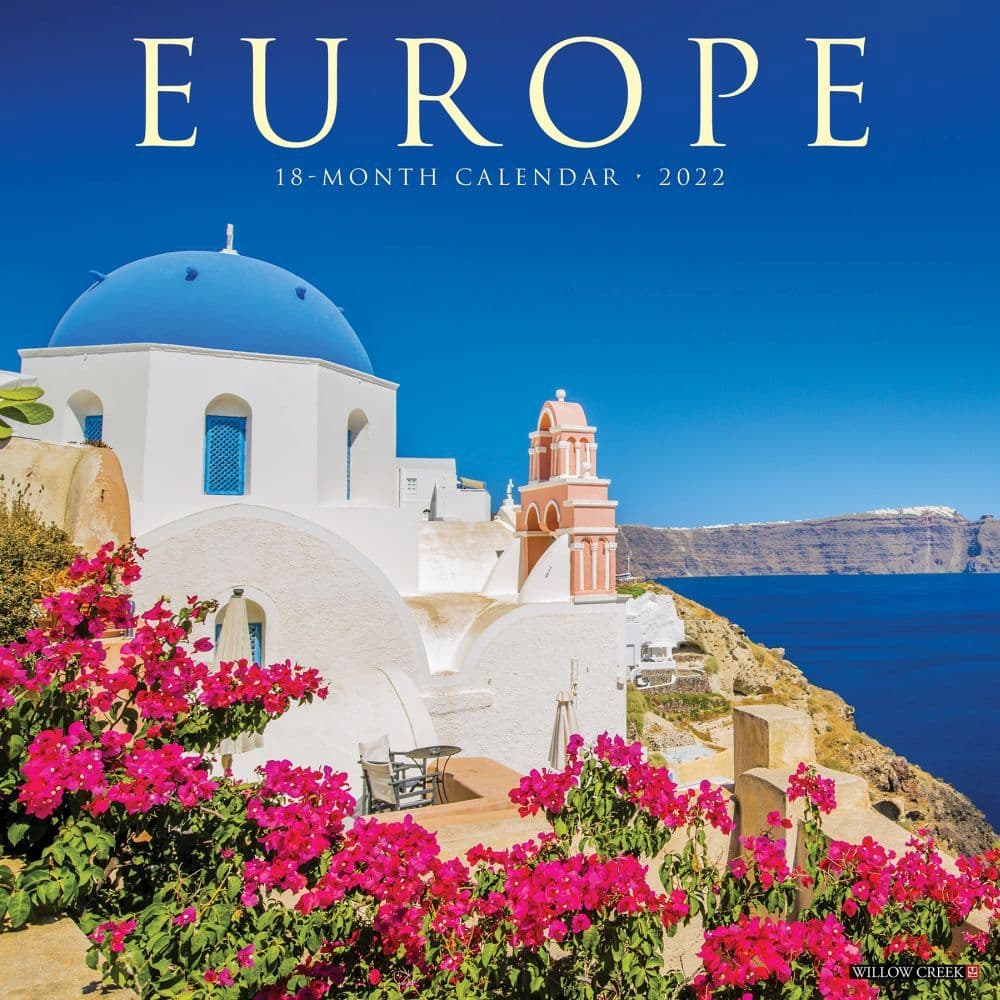 Europe 2022 Wall Calendar - Calendars.com