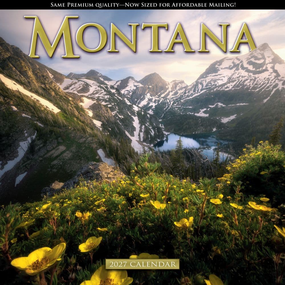 Montana Scenic 2027 Wall Calendar Main Product Image