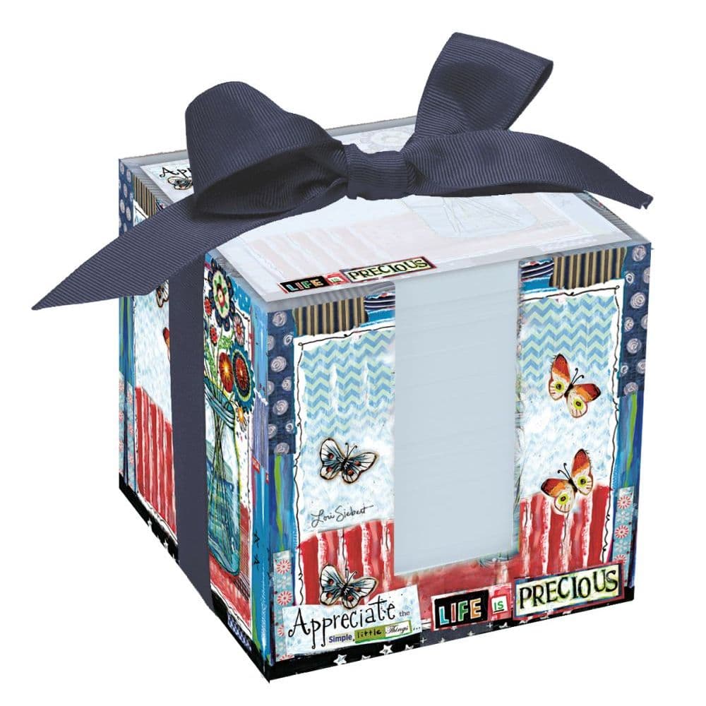 Appreciate Note Cube by Lori Siebert Main Image