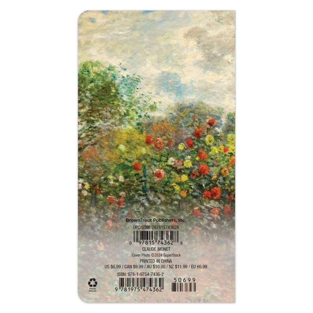 Monet 2 Year 2025 Pocket Planner First Alternate Image