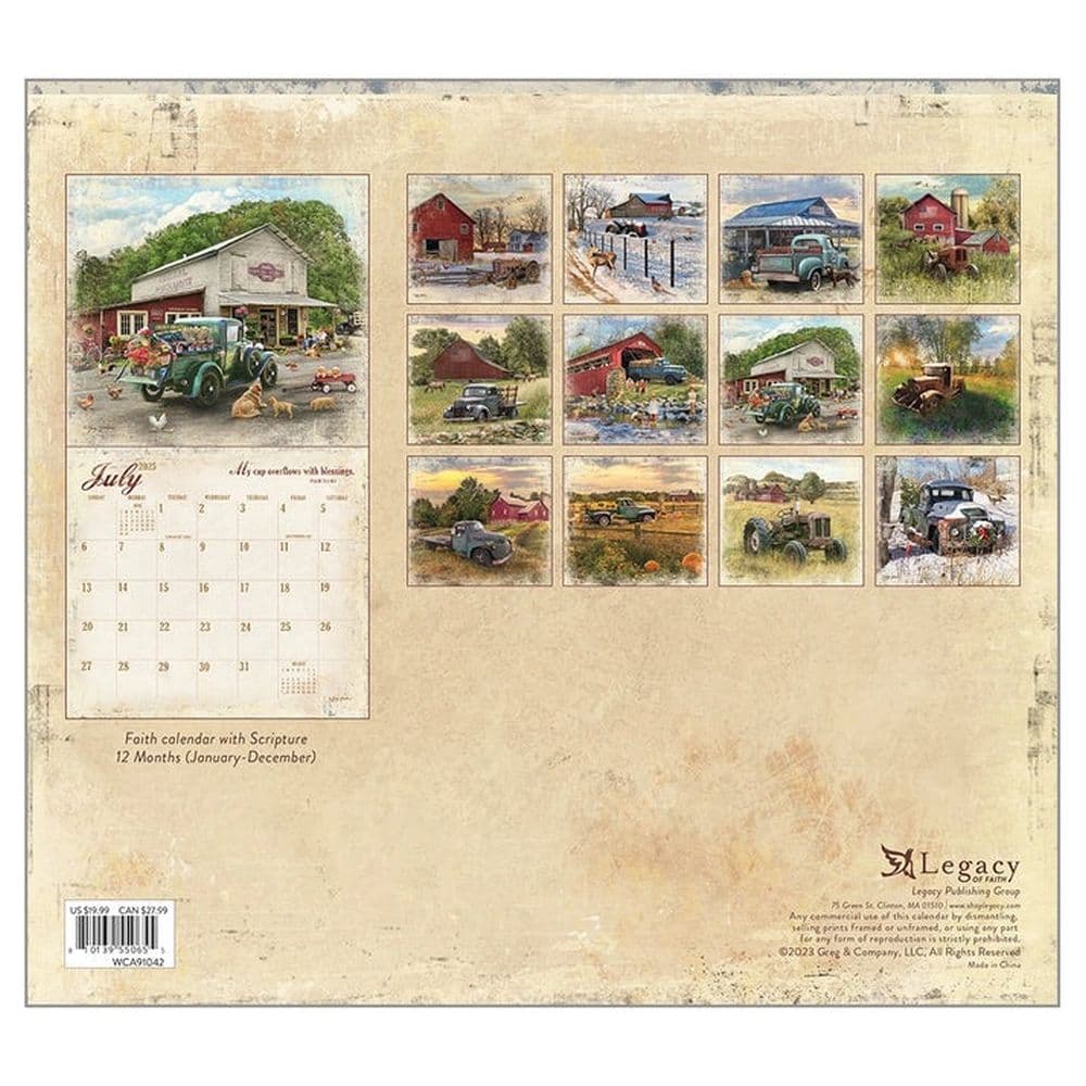 Heartland Blessings 2025 Wall Calendar First Alternate Image width=&quot;1000&quot; height=&quot;1000&quot;