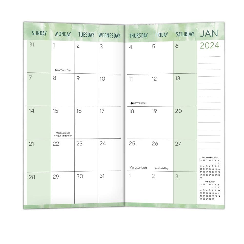 Tidal Pool 2024 2Year Pocket Planner