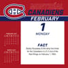 image NHL Montreal Canadiens 2027 Desk Calendar Third Alternate Image