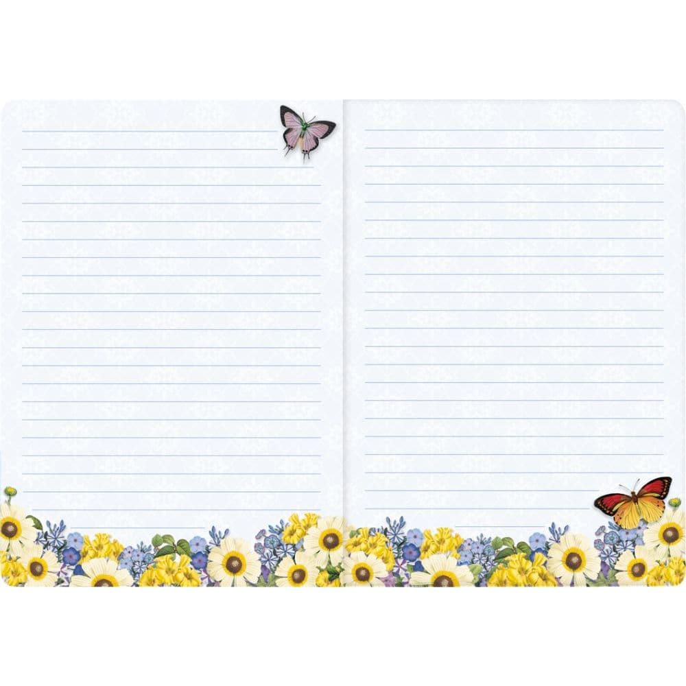 Botanical Gardens Blue Classic Journal by Barbara Anderson Alternate Image 1