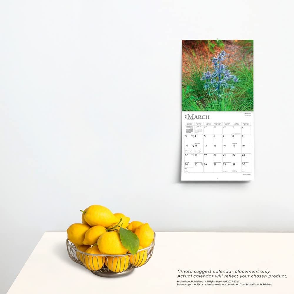 Wildflowers 2024 Mini Wall Calendar Third Alternate Image width=&quot;1000&quot; height=&quot;1000&quot;