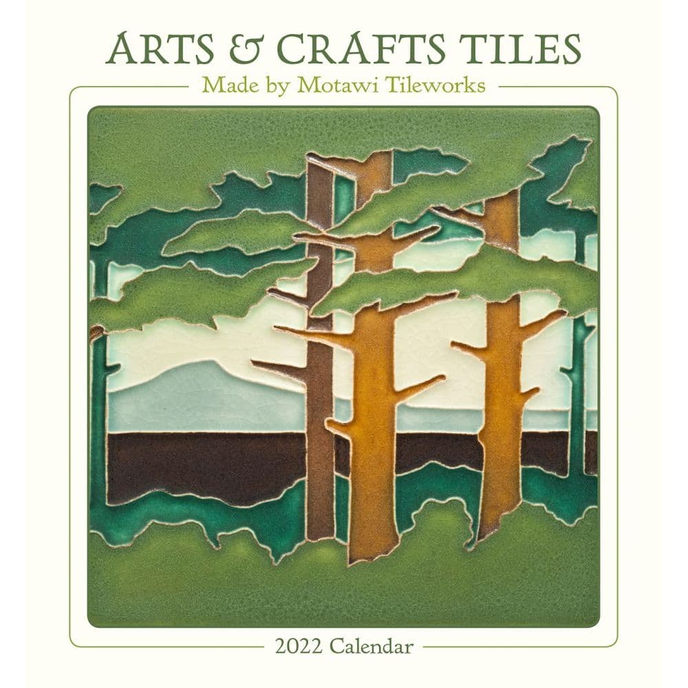 Motawi Tiles 2022 Mini Wall Calendar