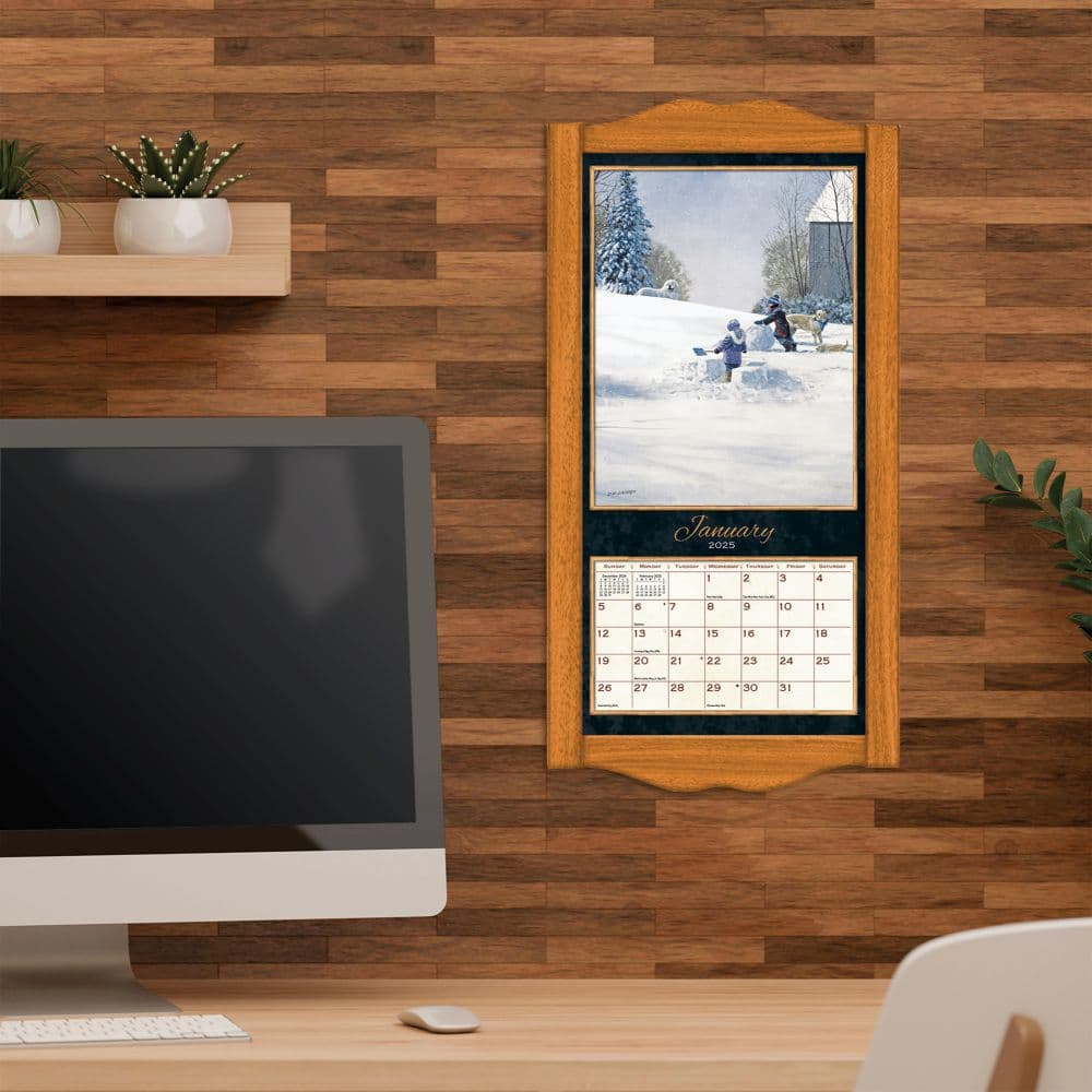 Treasured Times 2025 Vertical Wall Calendar by D.R. Laird