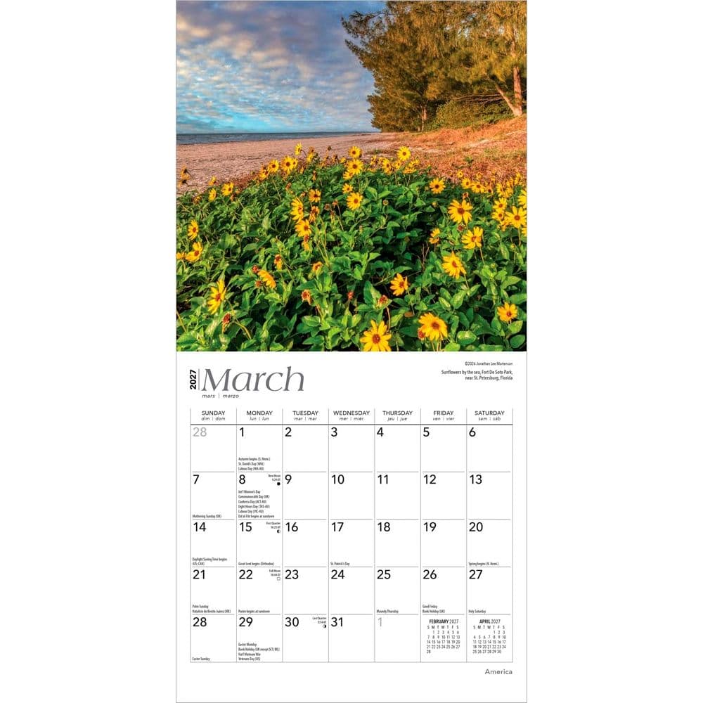 America 2027 Mini Wall Calendar Second Alternate Image