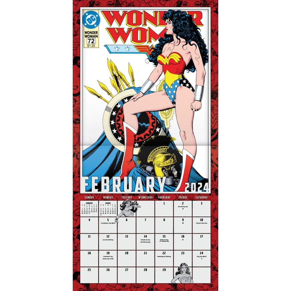 Wonder Woman 1984 2024 Wall Calendar - Calendars.com