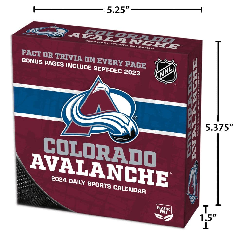 Colorado Avalanche 2024 Desk Calendar