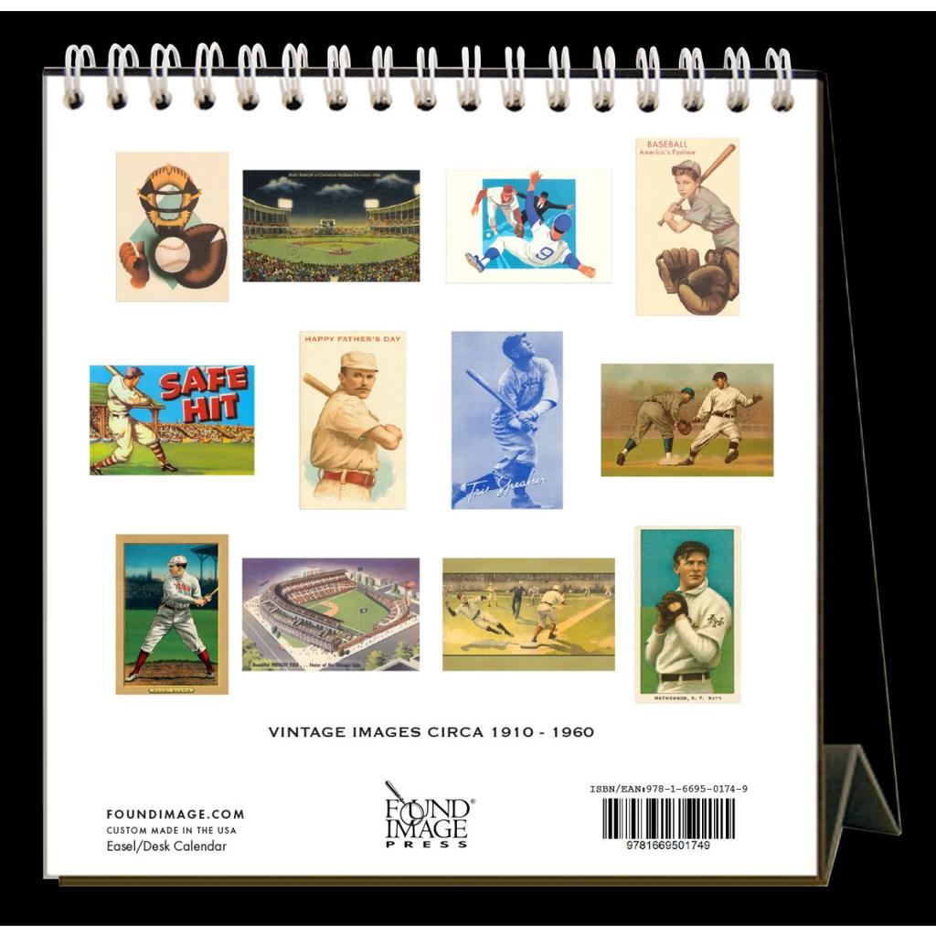 Baseball 2024 Easel Desk Calendar First Alternate Image width=&quot;1000&quot; height=&quot;1000&quot;
