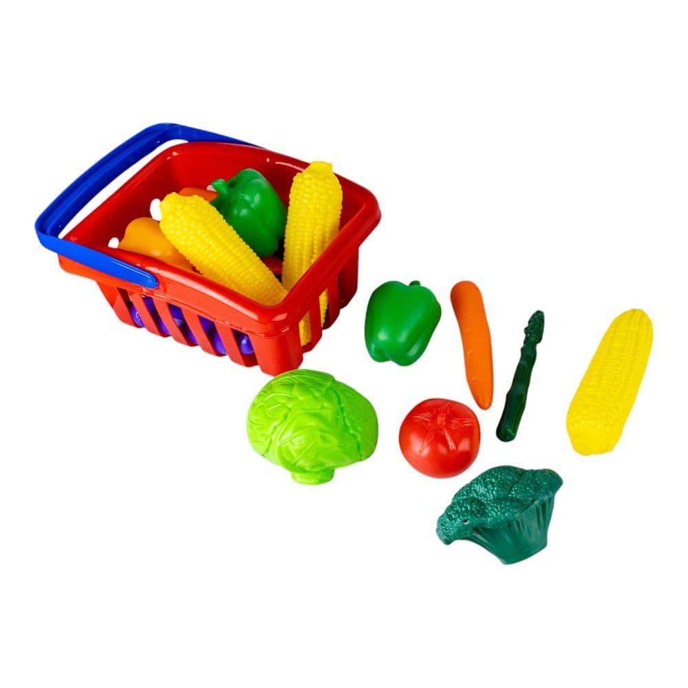 Play Shopping Basket with Assorted Groceries Main Product Image