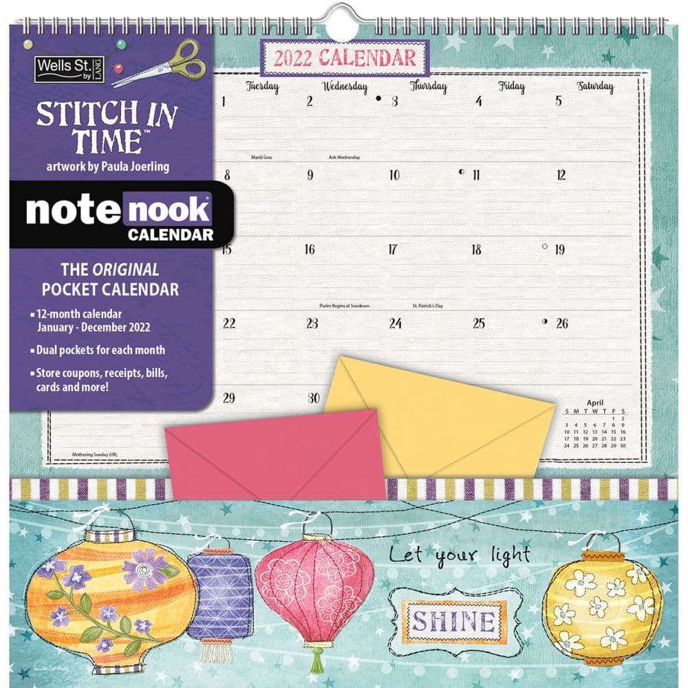 Stitch In Time 2022 Note Nook Calendar