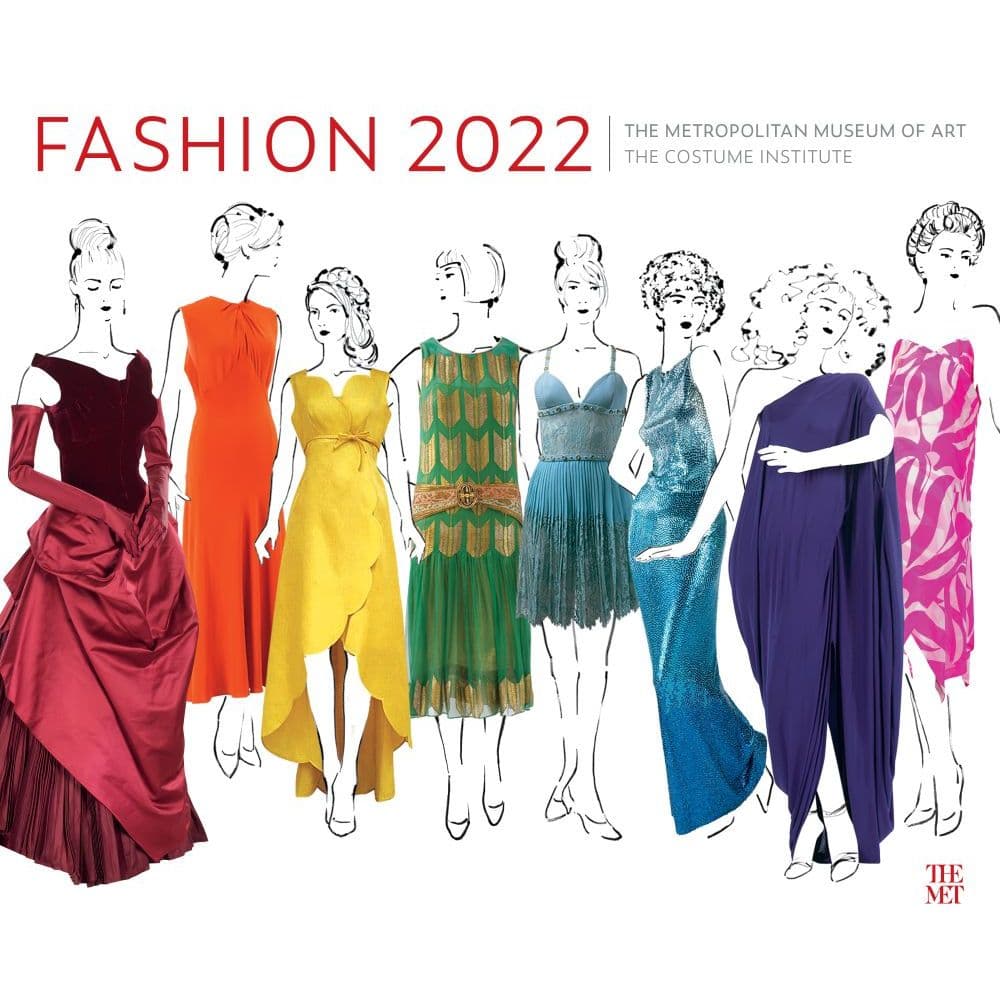 Fashion And The Costume Institute 75Th Anniversary 2022 Wall Calendar - Calendars.com