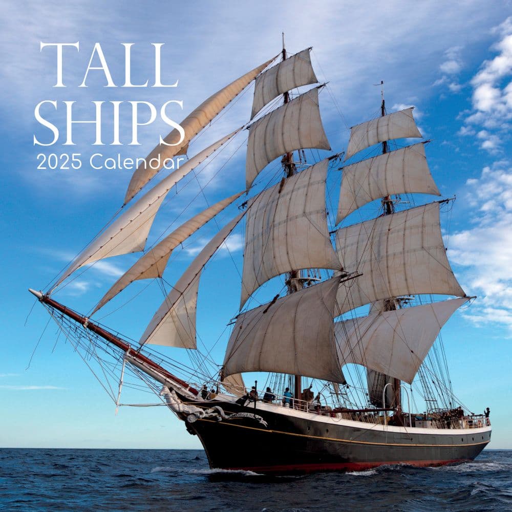 Tall Ships 2025 Wall Calendar Main Product Image width=&quot;1000&quot; height=&quot;1000&quot;