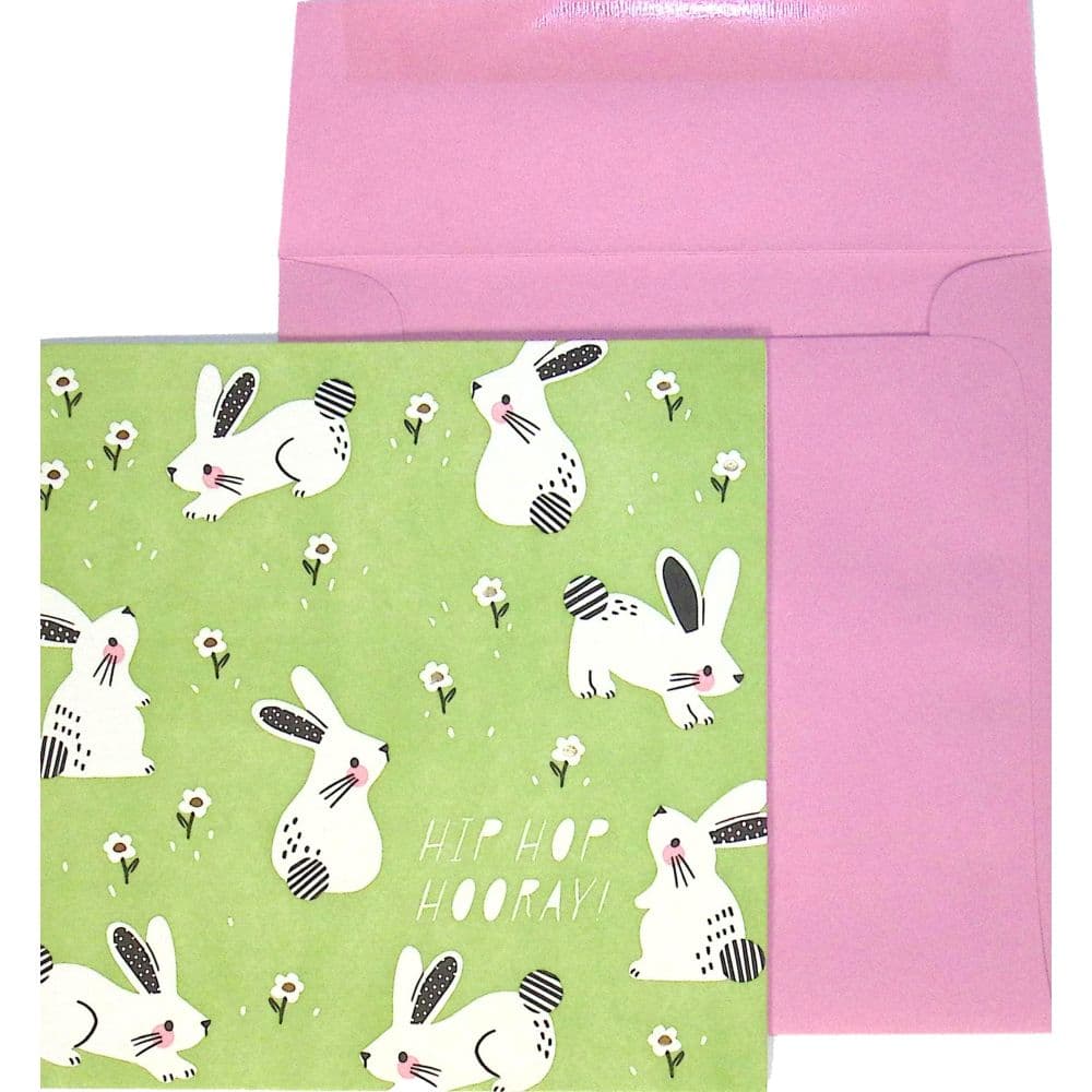 Hip Hop Bunnies Easter Card