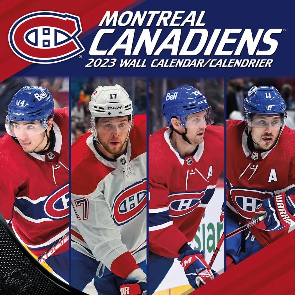 Montreal Canadiens 2023 Wall Calendar