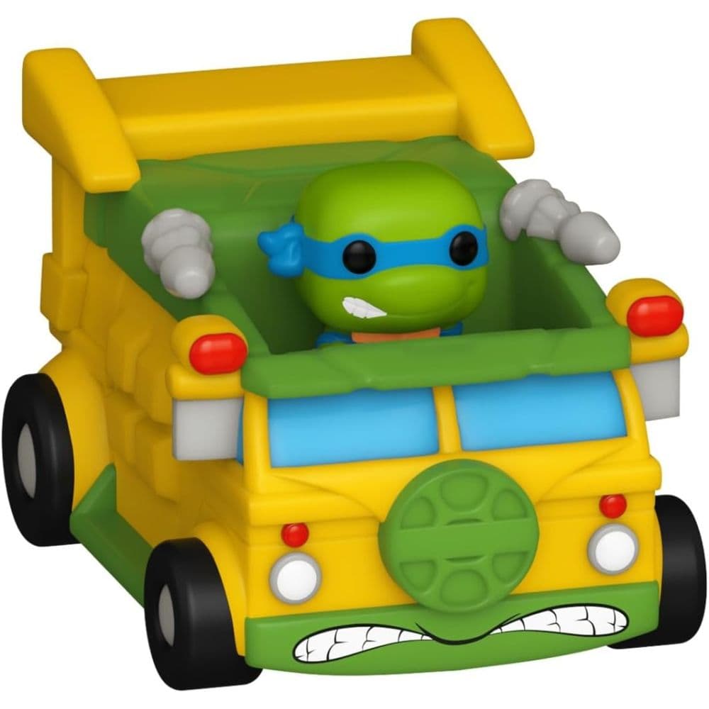 Funko POP Bitty Ride TMNT Leo with Van Main Product Image