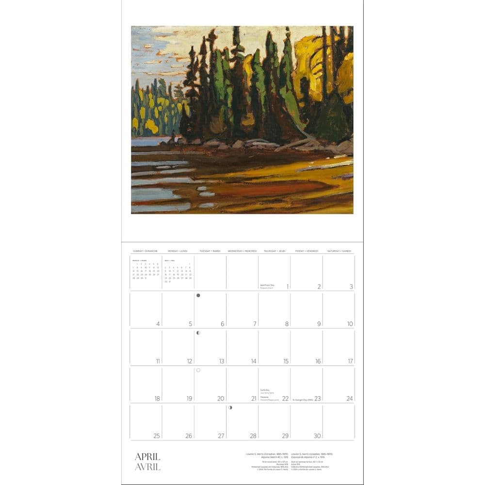 Lawren Harris 2027 Wall Calendar Fifth Alternate Image