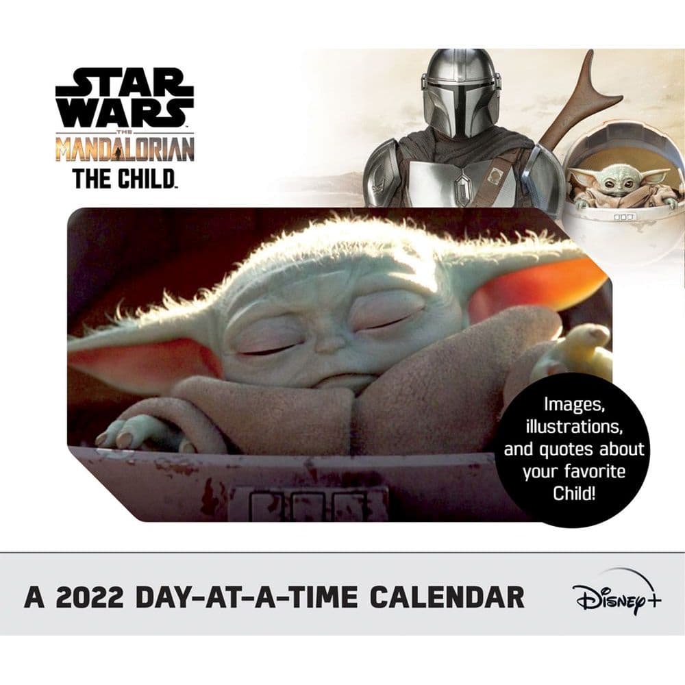 Star Wars Mandalorian The Child 2022 Desk Calendar - Calendars.com