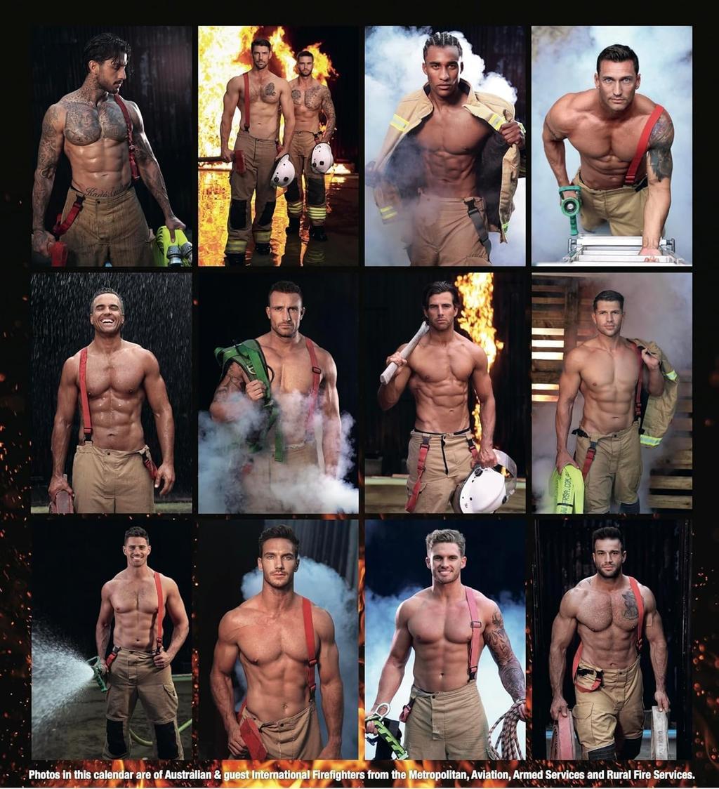 Australian Firefighters 2025 Wall Calendar First Alternate Image