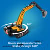 image LEGO City Big Vehicles Yellow Excavator First Alternate Image