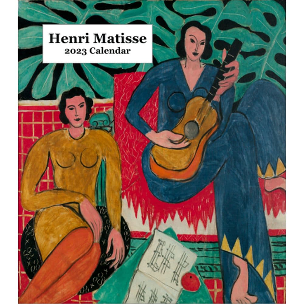 Retrospect Group Matisse 2023 Easel Desk Calendar