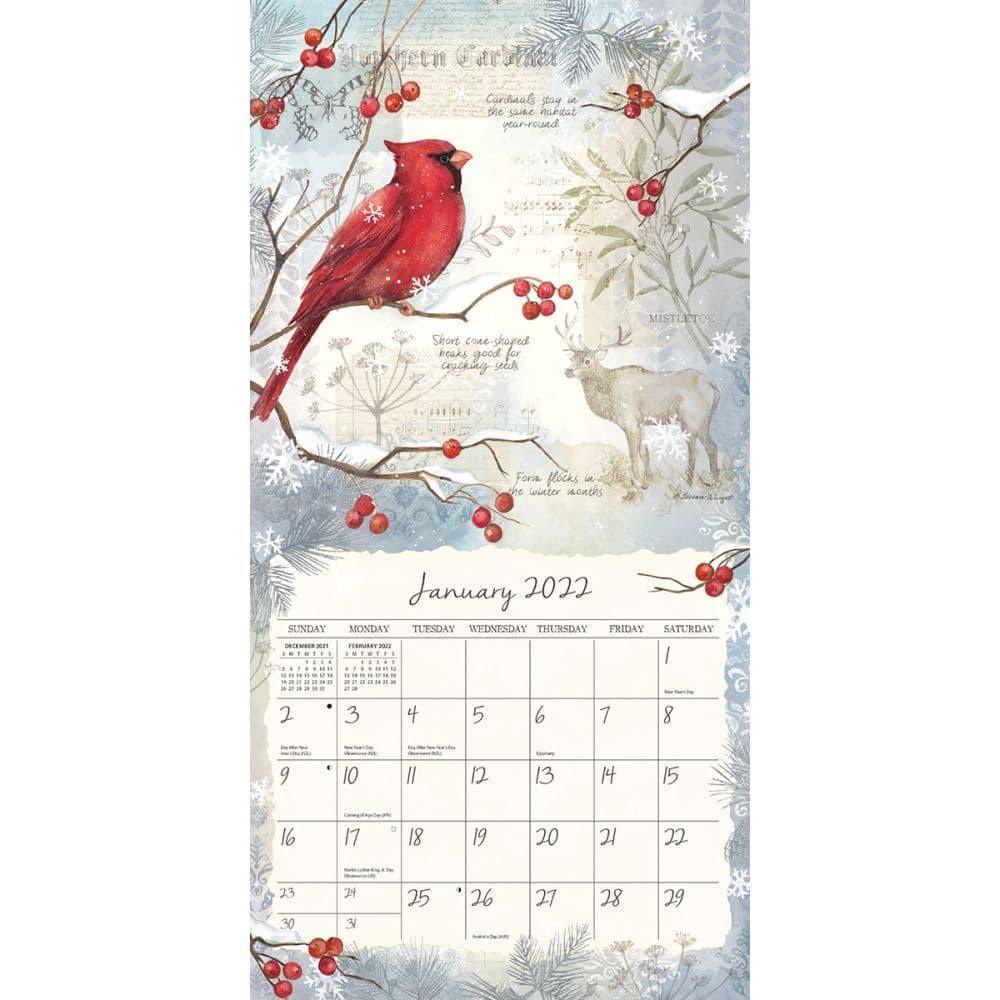 Small Calendar 2022 Field Guide 2022 Mini Wall Calendar - Calendars.com