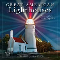 image Great American Lighthouses 2026 Wall Calendar Main Image