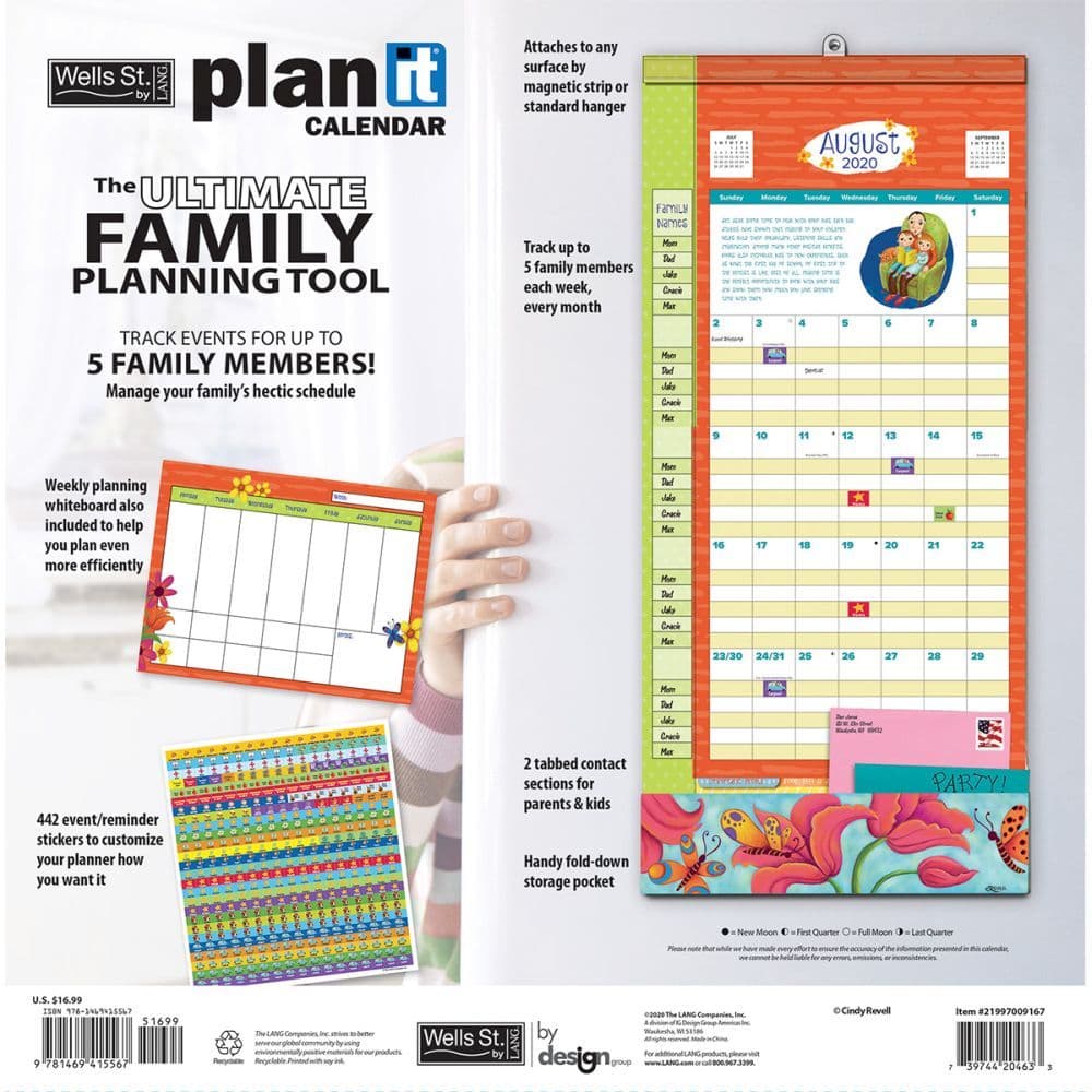 Moms Plan It Calendar 2022 202300001810 | July 2022 Calendar