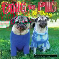image Doug the Pug 2026 Wall Calendar Main Image