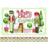 image Merry Nutcrackers Luxe Christmas Cards Main Product Image
