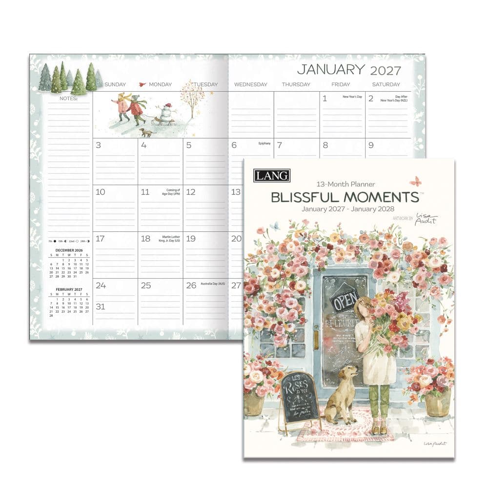 Blissful Moments 2027 Monthly Planner by Lisa Audit Sixth Alternate Image