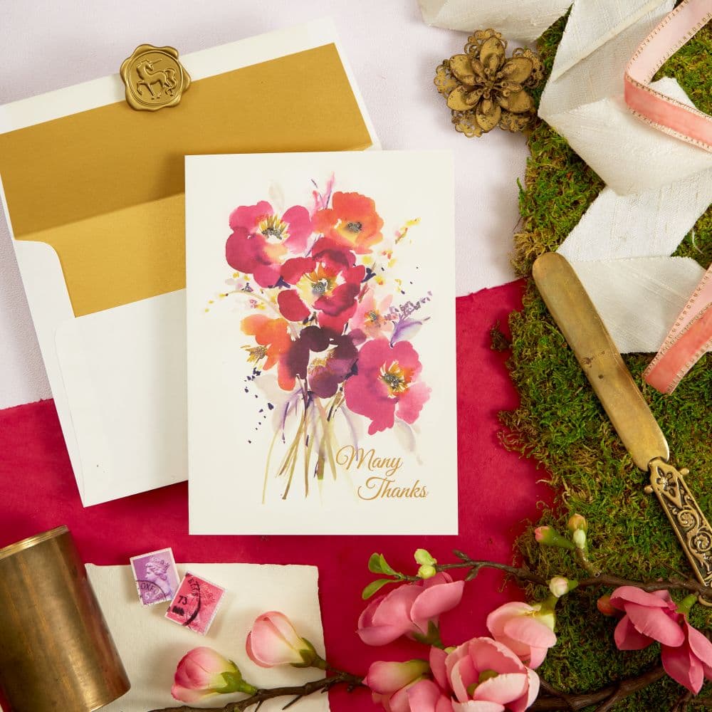 Fine Art Floral Thank You Card Ninth Alternate Image width=&quot;1000&quot; height=&quot;1000&quot;