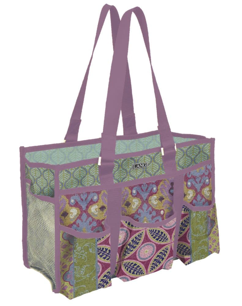 Orchid Ikat Essential Tote by Suzanne Nicoll