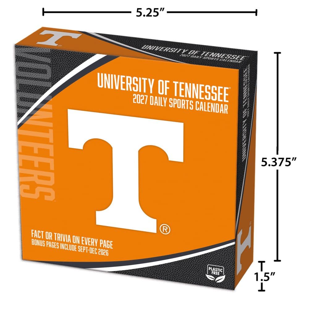 Tennessee Volunteers 2027 Desk Calendar Fifth Alternate Image