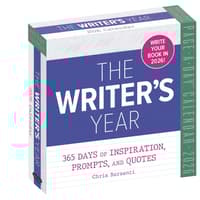 image Writers Year 2026 Desk Calendar Main Product Image