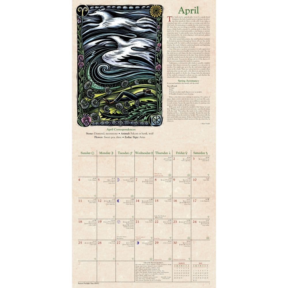 Witches 2027 Wall Calendar Third Alternate Image