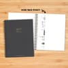 image Graphite Grid Academic 2027 Weekly Planner Fourth Alternate Image