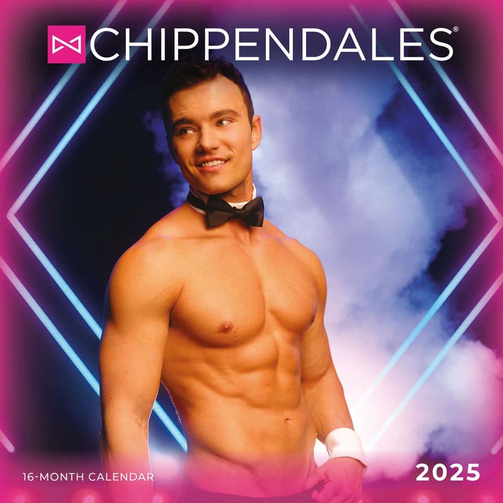 Chippendales 2025 Mini Wall Calendar Main Image