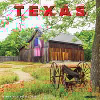 image Texas Travel and Events 2026 Wall Calendar Main Image