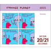 image Strange Planet 2025 Desk Calendar Third Alternate Image width=&quot;1000&quot; height=&quot;1000&quot;