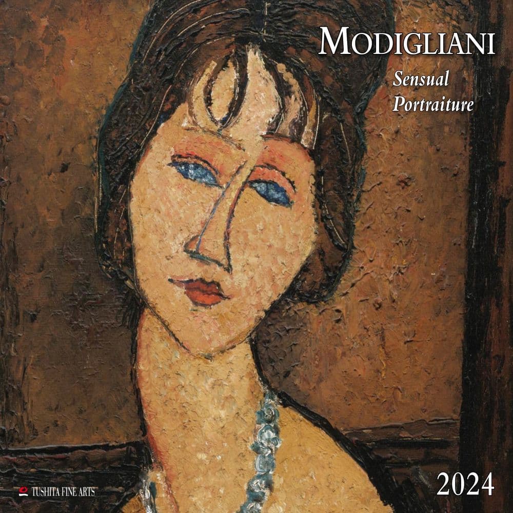 Modigliani Sensual Portraits 2024 Wall Calendar Main