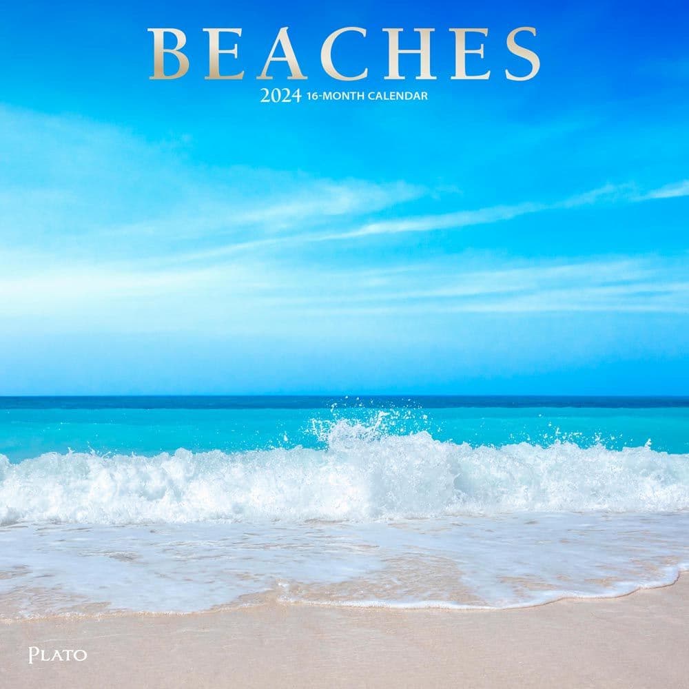 Beaches 2024 Wall Calendar