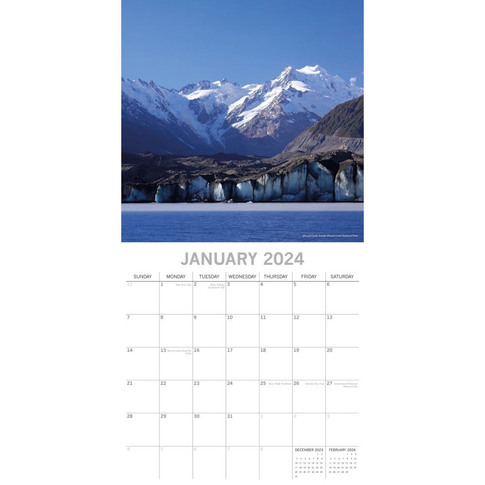 New Zealand 2024 Wall Calendar Second Alternate Image width=&quot;1000&quot; height=&quot;1000&quot;